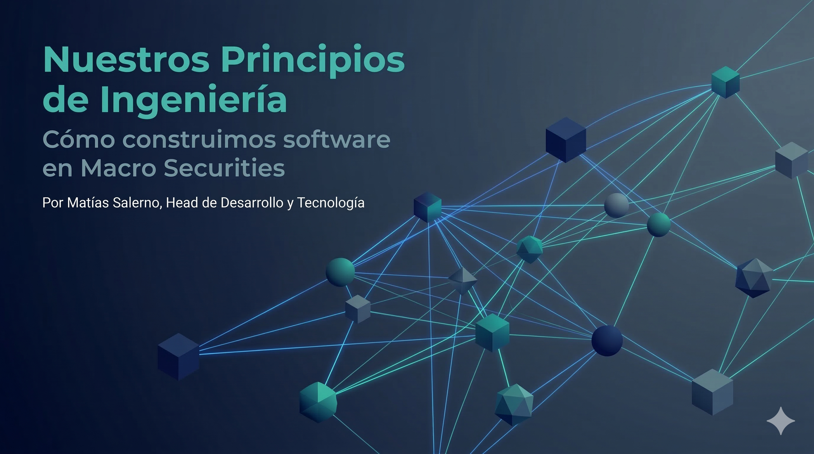 Nuestros Principios de Ingeniería