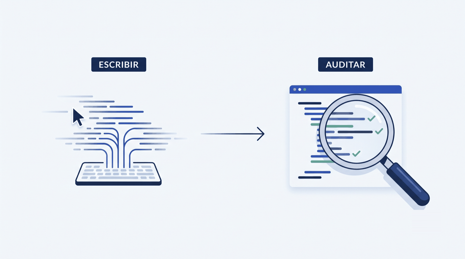 De escribir a auditar: el trabajo se corre de producir código a revisarlo y decidir