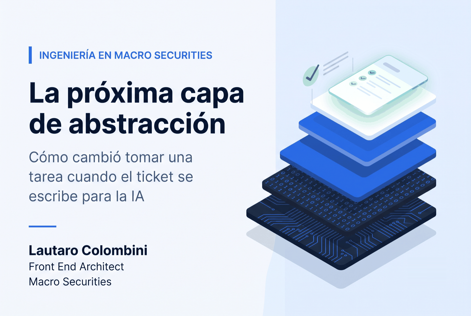 La próxima capa de abstracción